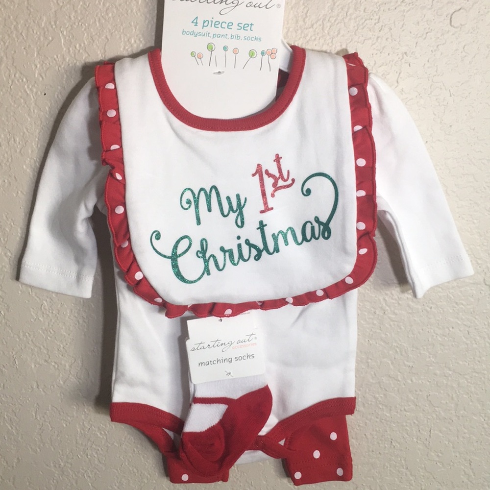 Brand New Three Piece Outfit— Size New Born